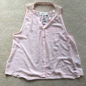 Abercrombie and Fitch Pink Top